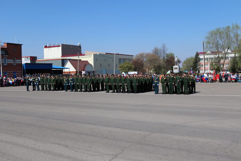 Театрализованный митинг "Слава Мир отстоявшим"