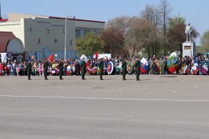 Театрализованный митинг "Слава Мир отстоявшим"